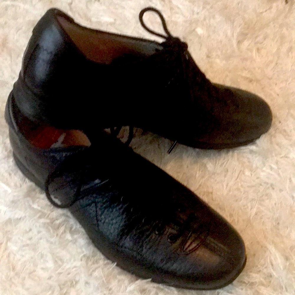 Black fossil men casual shoes
